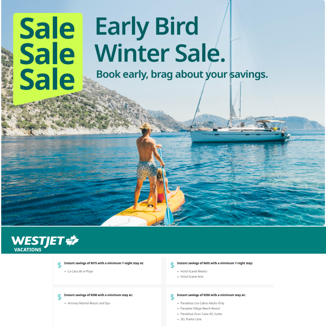 WestJet Vacation Deal